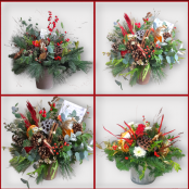 Christmas Coffee Table Arrangement