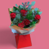 6 Red Rose Bouquet